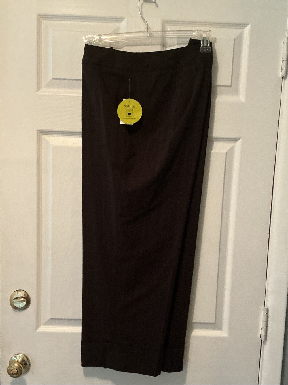 Classic Black Women's Straight Pants